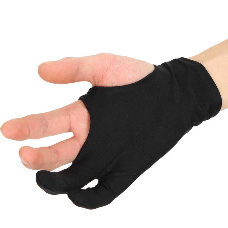 Schilderen Gereedschap 2 ‑Finger Schilderen Handschoenen Schets Schrijven Elektronische Screen Anti Mistouch Fouling Zweet Vuile Schets Handschoenen