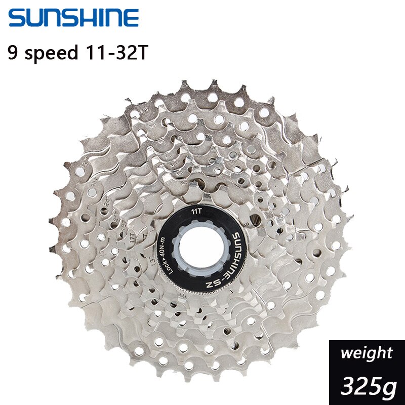 Cykel mtb kassette 8s 9s 10s 11s speed 32/36/40/42/46/50t frihjul breddeforhold mountainbike svinghjul: 9 hastighed 11-32t