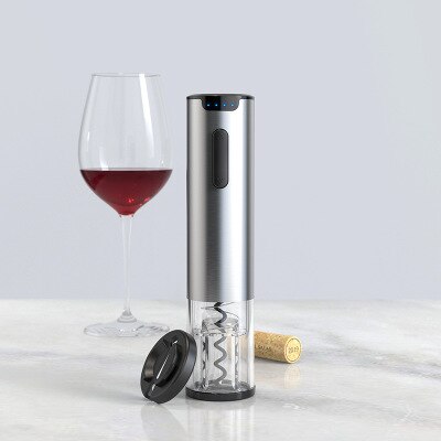 Abridor de botellas automático, sacacorchos eléctrico para vino tinto, herramientas de Bar, accesorios de cocina: USB Charge A4