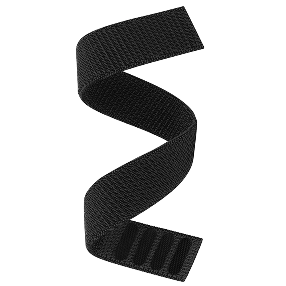 22mm 26mm QuickFit Nylon Uhrenarmbänder für Garmin Fenix 7 7X 6 6X Profi 5X 5Plus geflochtenes Armbinde für Garmin Epix Profi Gen 2 Enduro 3 2: WEISS SCHWARZ / 20 mm
