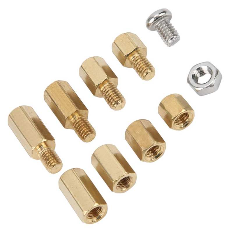 threaded insert stainless wire sleeve insert Brass Hex Standoff Spacer Pillar Single and Double Position Industrial