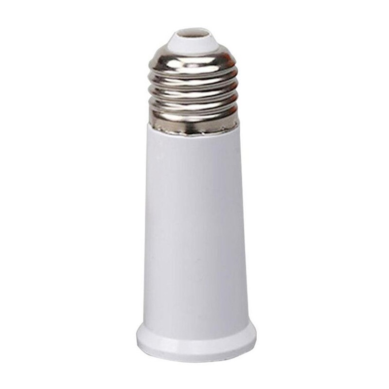 95MM E27 To E27 Extend Light Bulb Lamp Base Extender Extension Lamp Adapter Holder Converter Socket Light Bulb Plug: Default Title