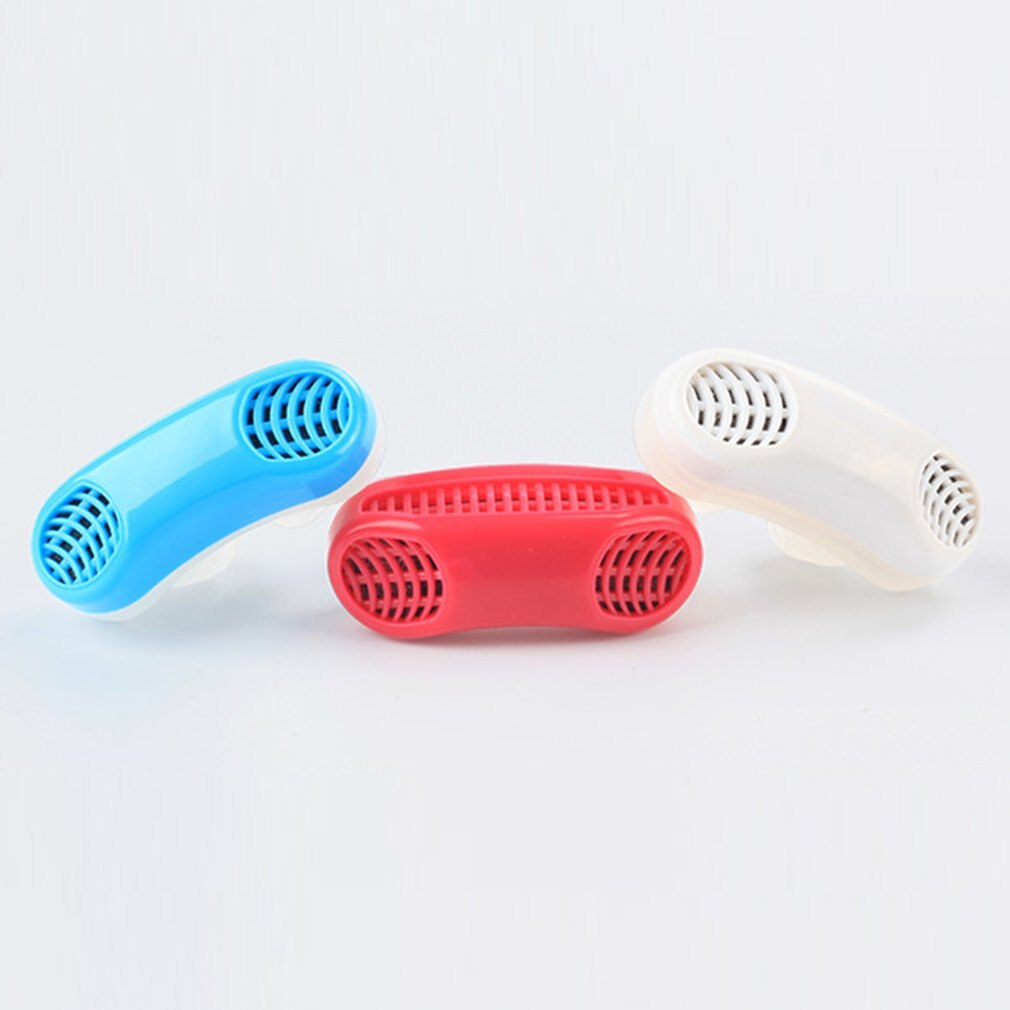 Aération Micro ronflement dispositif Anti ronflement purificateur outil pince-nez apnée arrêter ronflement aide bouchon