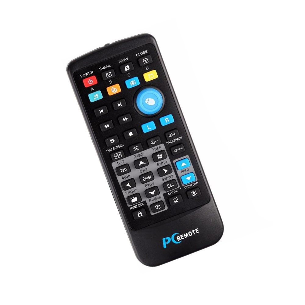 Elistooop Wireless Mouse Remote Control USB Laptop PC Wireless Media Remote Control Mouse Keyboard Center Controller