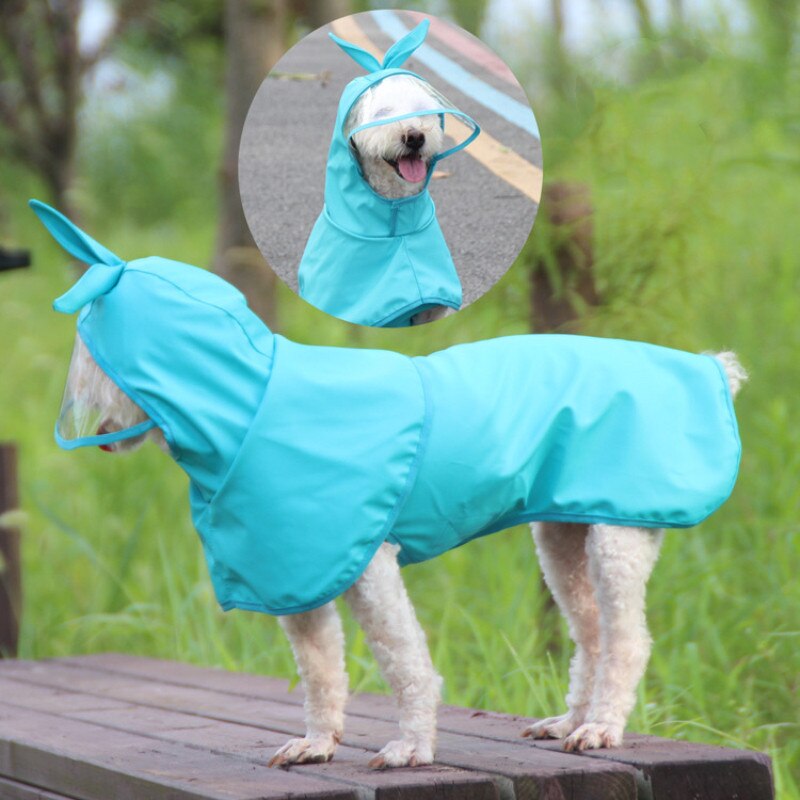 Dog Waterproof Coat Jacket Yokie Pomeranian Maltese Shih Tzu Dachshund Poodle Schnauzer Pug Corgi Dog Raincoat Pet Clothes