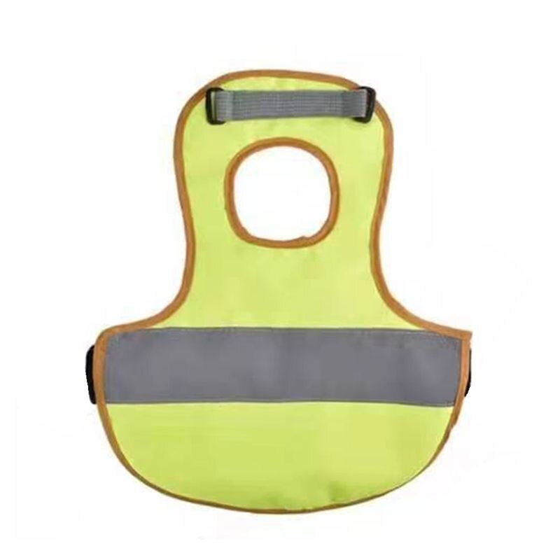 Gilets réfléchissants pour harnais de poulet | Avec ceinture assortie, confortable et respirant, 95AA: green
