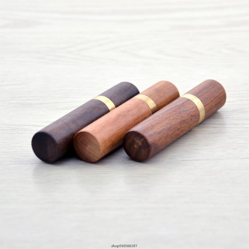 Naald Case Borduren Hout Naaien Naald Opbergdoos Houder Tandenstoker Container Voor Thuis Outdoor Reizen Naaien