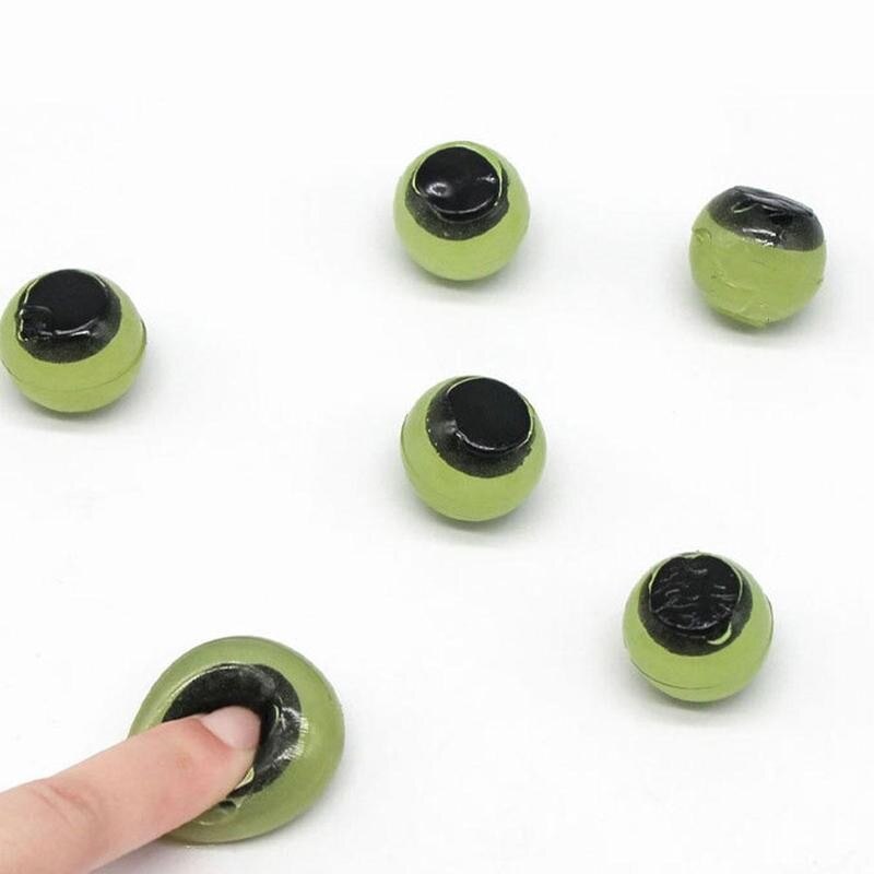 1 paire oeil lumineux faux yeux Simulation globes oculaires accessoire danse fête extensible décorations Halloween Halloween Halloween Decorat Y3V0