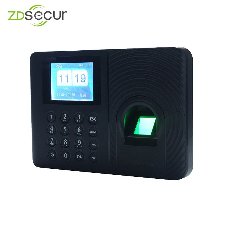 Fingerprint Machine for Office Punch Time Clock for Check in and Check out ZDA3