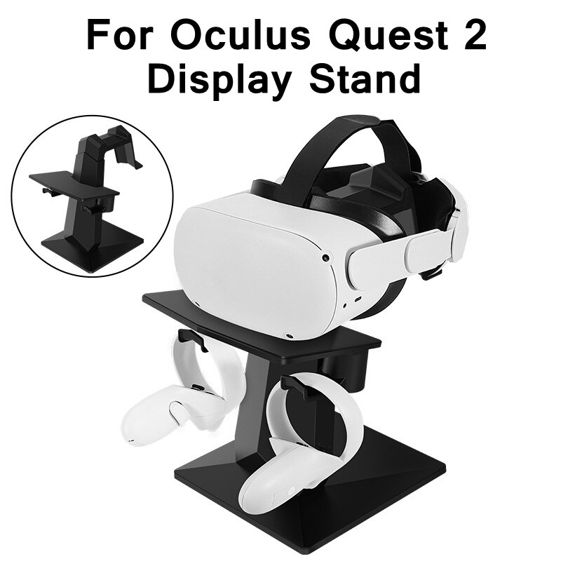 VR Stand For Meta Quest 2 Rift S Quest Valve Index HP Reverb G2 VR Accessories Headset and Touch Controllers Display Stand