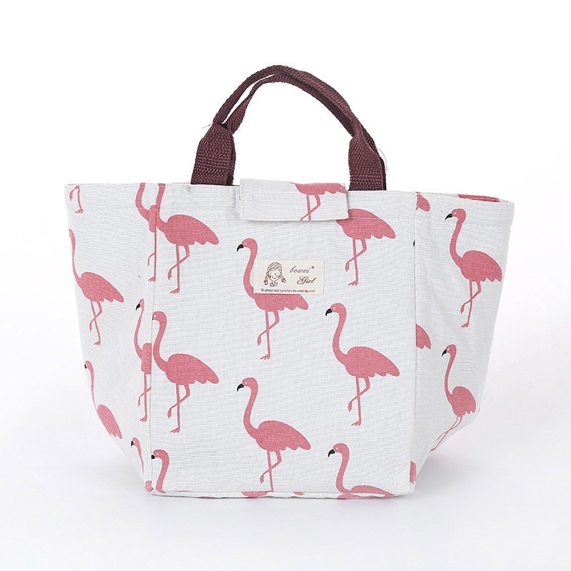 Baby Milch Flasche Isolierung Flamingo Taschen Wasserdichte Tragbare Mittagessen Tasche Kleinkind Milch Brust Flaschen Halten Warme Thermische Tasche MBG0298