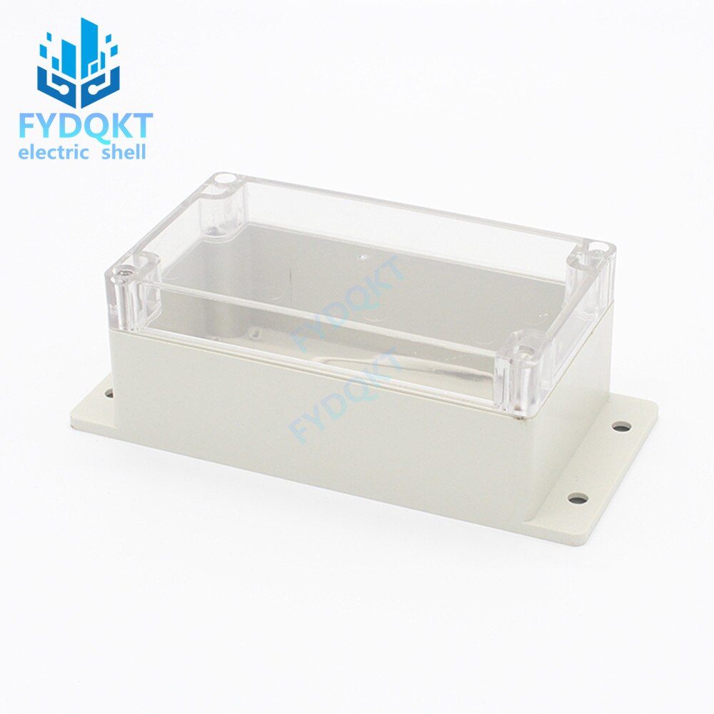 1PCS 158x90x65mm Waterproof Clear Plastic Electronic Project Box Enclosure Cover CASE