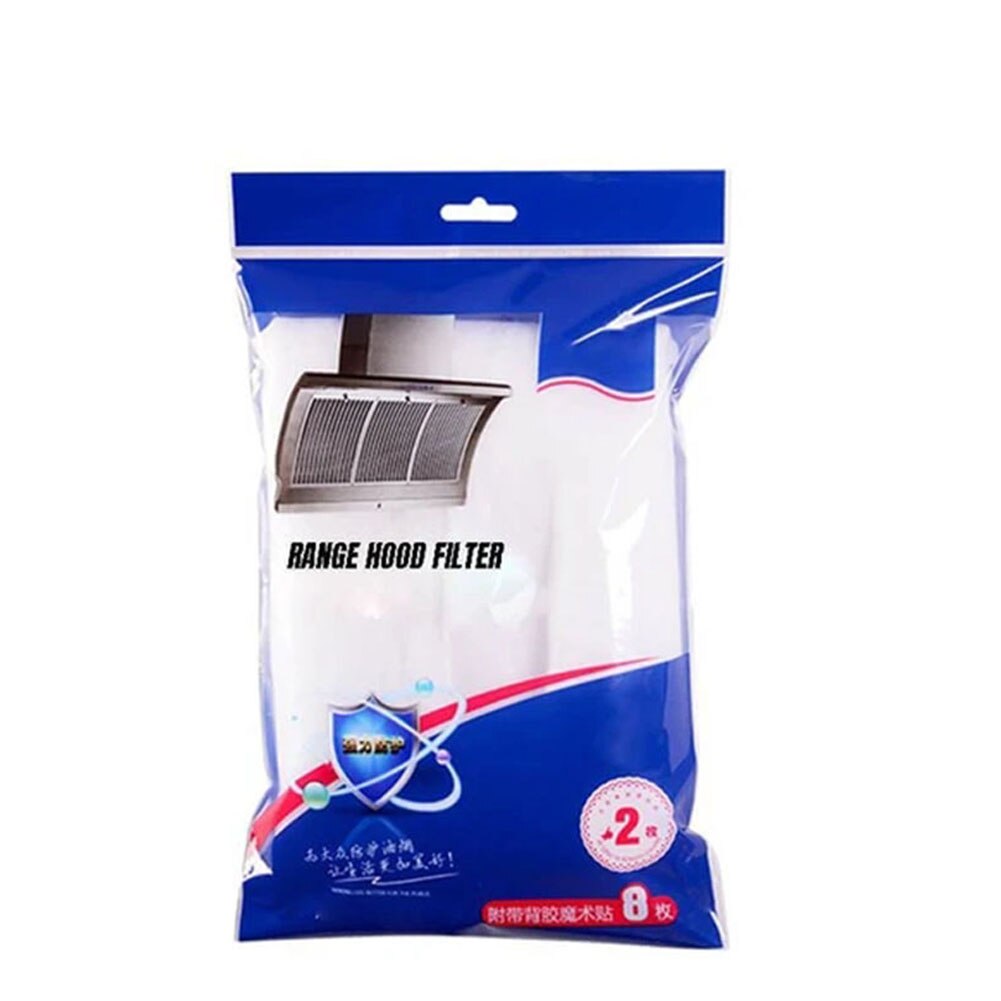Paquete de 1/2 Protector de Campana Extractora Filtro de tela no tejida que absorbe eficazmente los humos de aceite suministros de cocina KSI999: 1 Pack 45X90cm