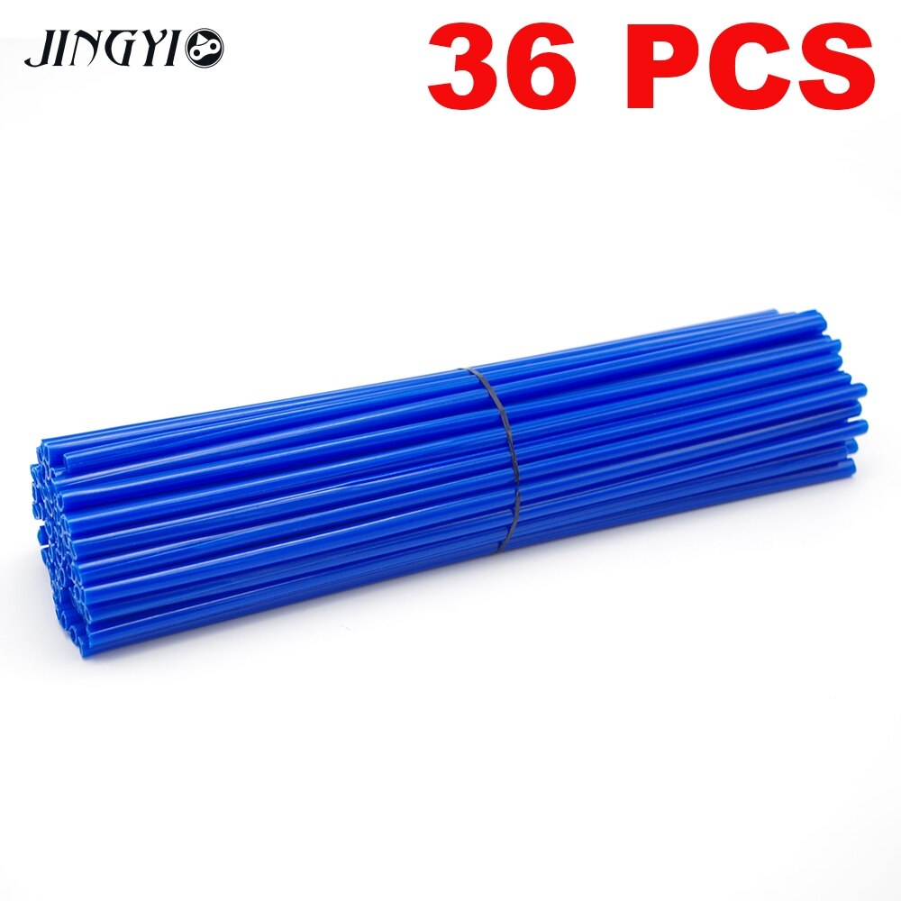Motorcycle Dirt Bike Wheel Rim Spoke Skins Covers Wrap Tubes Decor Protector For KTM 65 85 250 125 SX KLX250 KLX450R 450 530 EXC: Blue