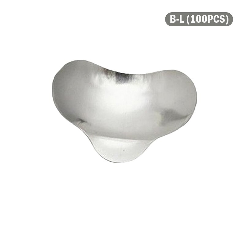 Matriz Dental seccional contorneada, bandas de Metal, anillos de matriz Dental, reemplazo completo de dientes, cuidado bucal, 100 unids/set por juego: B4