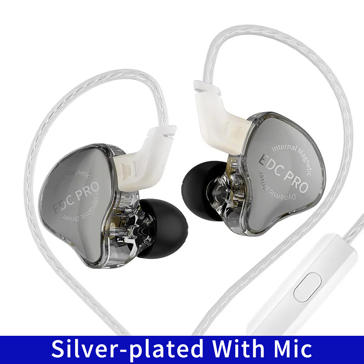 KZ EDC PRO HIFI 3,5 MM AUX bedrade oortelefoon Dynamische hoogwaardige monitor In-ear oordopjes Afneembare kabel Harman EDXPRO Lite: green