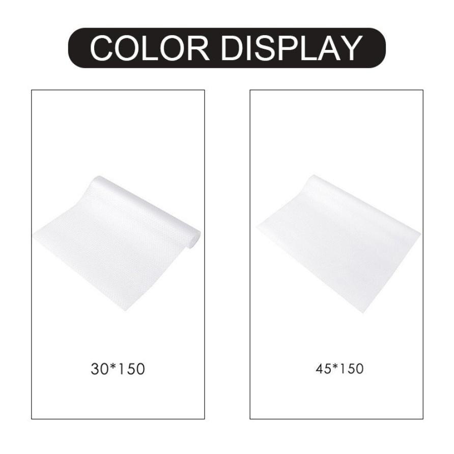 Diy waterdichte vochtwerende kastpad oliebestendig antislip gemakkelijk schoon te maken voor huishoudelijke benodigdheden kastlade pad gratis snijden: 45cm x 150cm