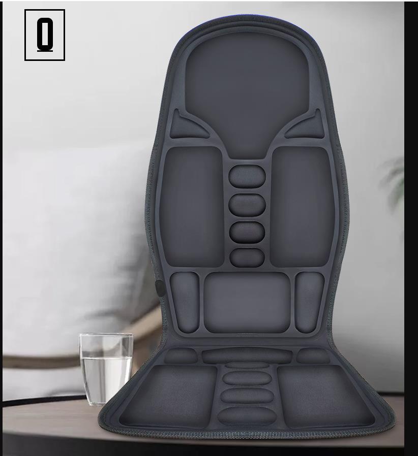 Coussin de massage multifonction pour voiture et maison, masseur de cou et de taille, vibration, siège universel, tension: A
