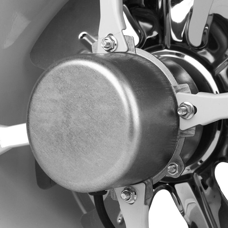 4Inch/6Inch Inline Duct Fan Booster Exhaust Blower Air Cooling Vent Metal Blades