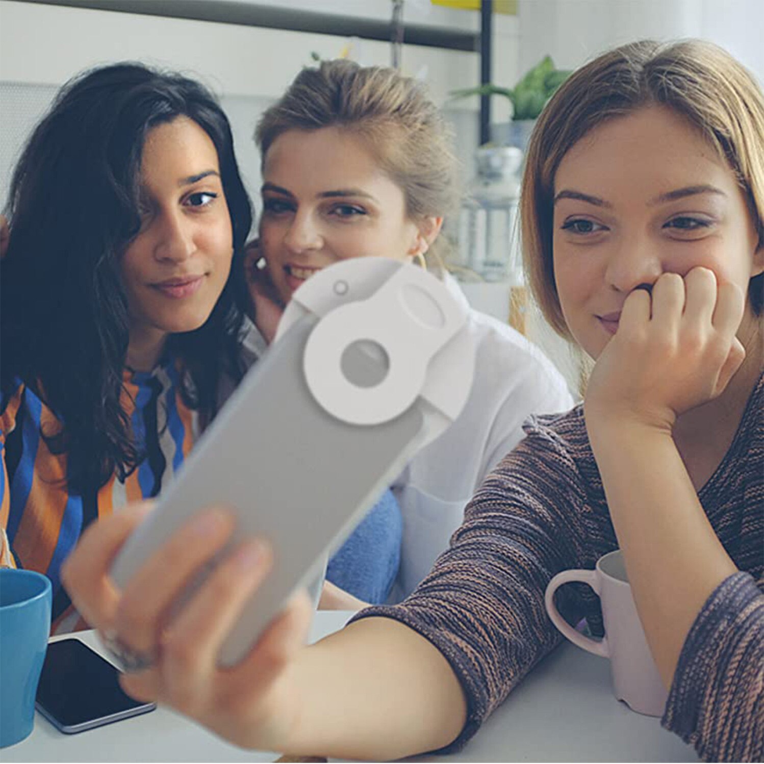 Selfie Ring Light Rechargeable Portable Clip-on Fill in Light with 36 LED for iPhone/Android Smart Phone Girl Makes up