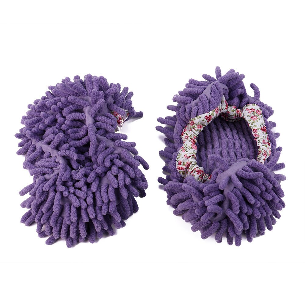 Dust Cleaner Slippers Thuis Badkamer Floor Cleaning Mop Cleaner Schoen Dust Covers Slipper Lazy Schoenen Cover Microfiber Stofdoek Doek: D