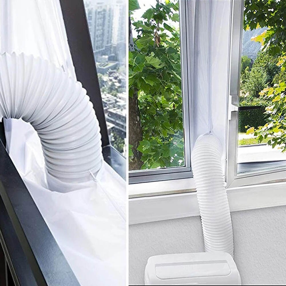 MOEGFY 400CM Guarnizione Universale Finestre per L'Aria Condizionatore MOEGFY 400CM Guarnizione Universale Finestre per L'Aria Condizionatore