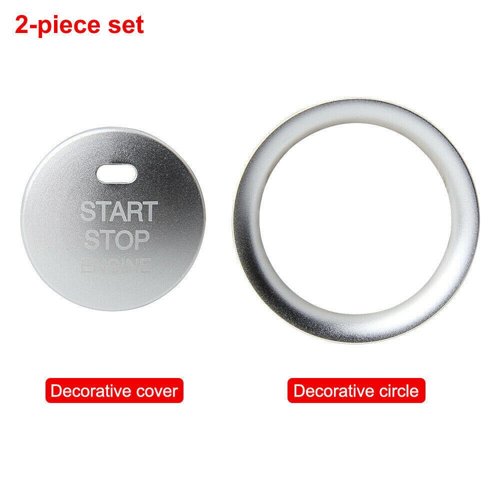 Engine Start Push Button Console Switch Cover Trim for Mazda CX5 CX3 CX4 One-button Starter Ring for Mazda CX5 CX3 CX4