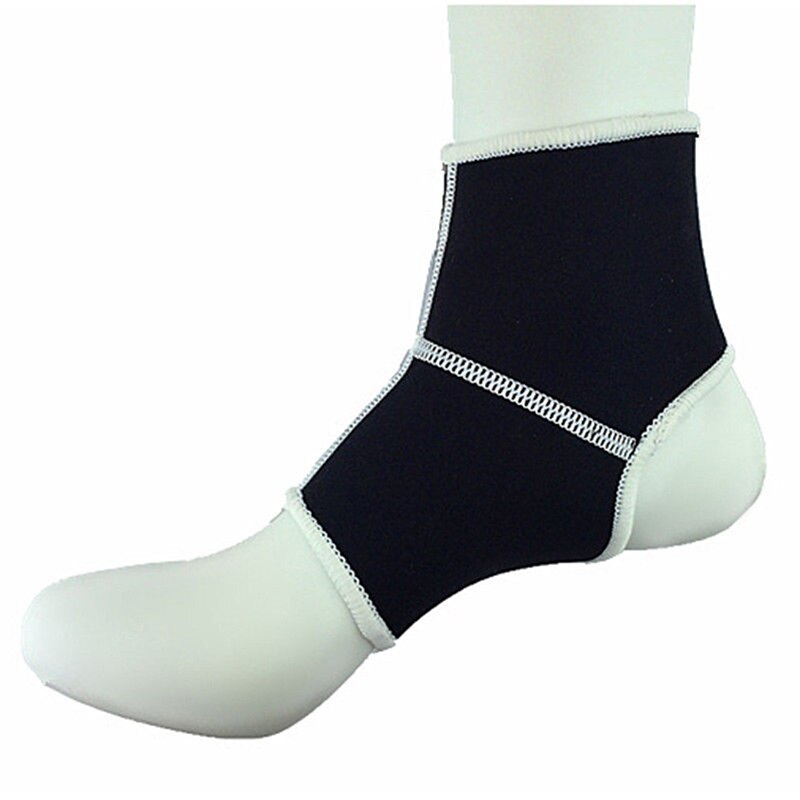 Protección de tobillo supersuave para gimnasio, vendaje de pie, tobillera elástica, soporte deportivo para Fitness, 1 par