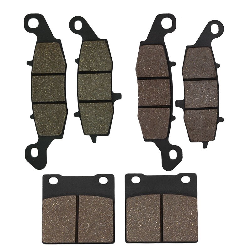 Piezas de la motocicleta de las pastillas de freno delanteras y traseras para SUZUKI GSX 750F GSX750F Katana 750, 1998, 1999, 2000, 2001, 2002, 2003, 2004, 2005, 2006: Front and Rear