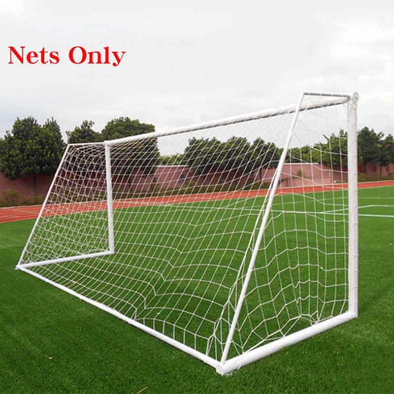 Soccer Goal Mesh Net Football Soccer Goal Post Net For Sports Training Match Replace Children Kid 1.8X1.2M 3X2M