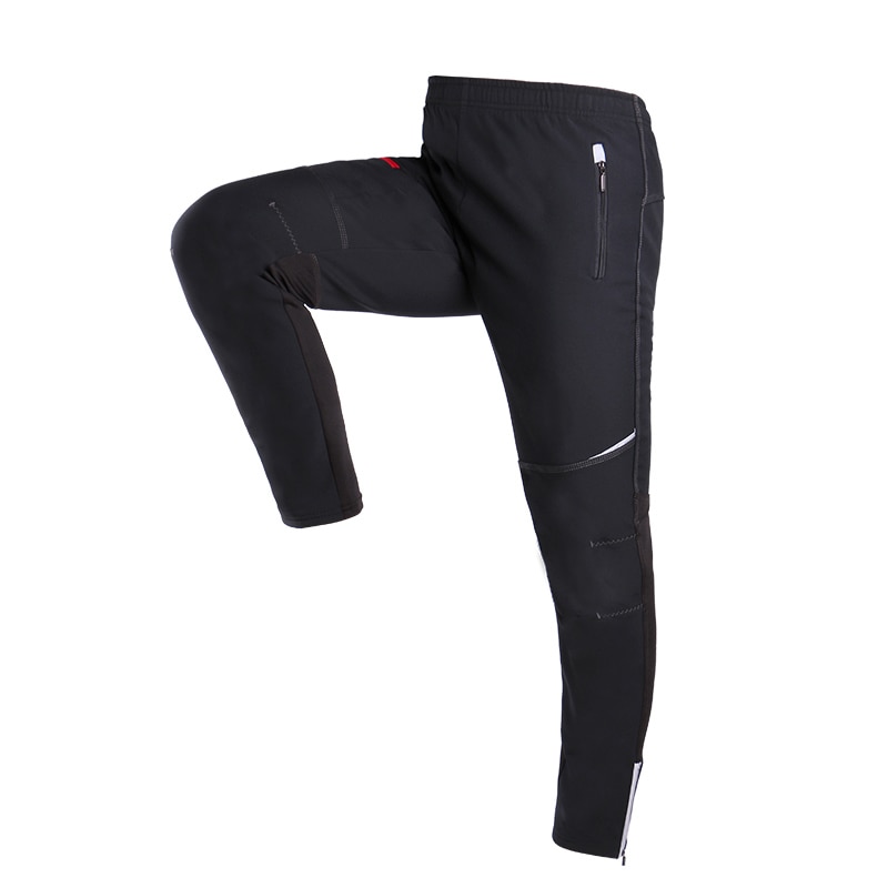 Mens Thermische Fleece Winter Fietsen Broek Mannelijke Warme Lange Fiets Broek Fiets Mtb Winddicht Sport Broek Fietsen Kleding D0259