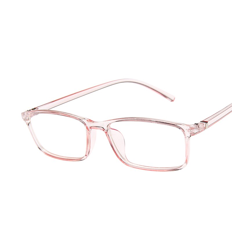Lunettes Anti-lumière bleu rayon, Protection contre la Fatigue, blocage des yeux, rayonnement carré, ordinateur,: Transparent powder