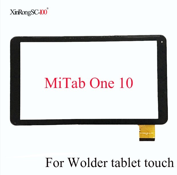 Touch screen panel digitizer glas til tablet wolder mitab california/prag/freedom 3g/ farver 10.1/ connect/one 10 york: Mitab one 10