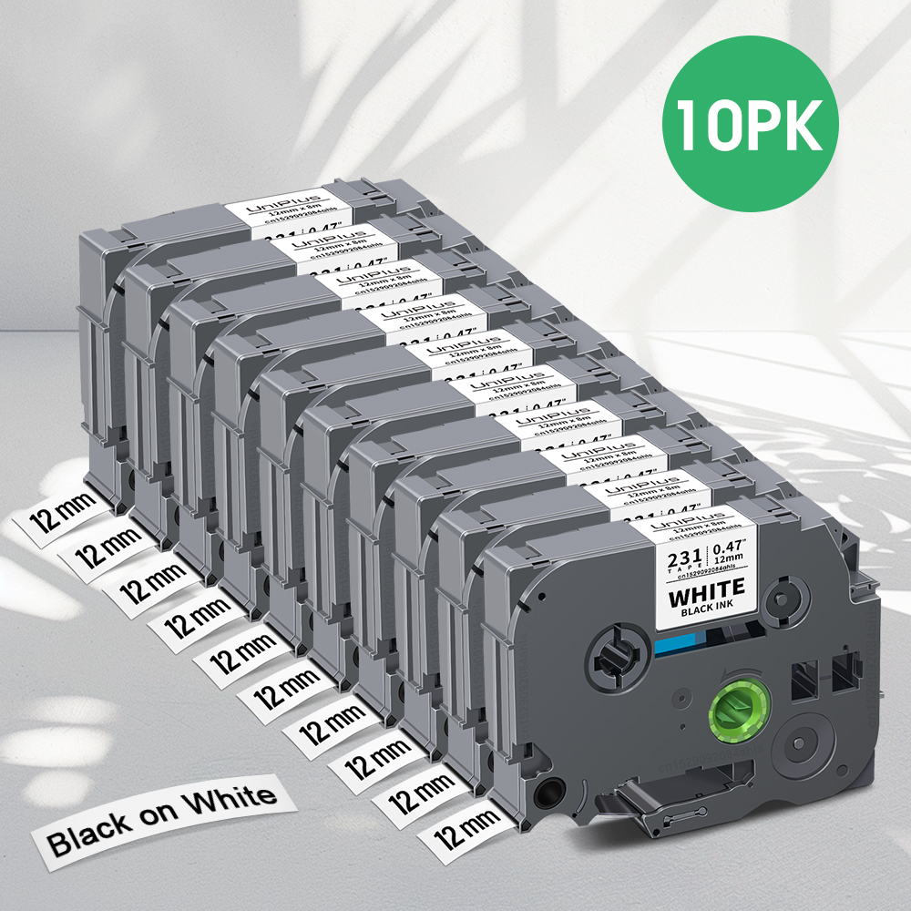 Portable Label Printer PS100E Print Heat Shrink Tube Iron on Fabric Tape Satin Ribbon Similar as E1000 PRO PT-H110 Label Maker: black / US Plug