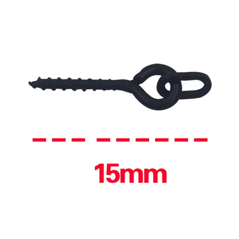20 Stuks Karpervissen Accessoires Vis Pellet Aas Schroef Peg Met Ring Swivel Rig Terminal Tackle Bait Houder Visgerei set