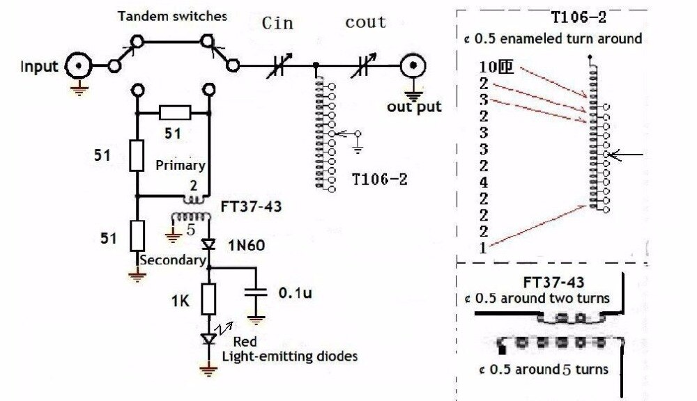 1 - 30 Mhz Manuelle Antenne Tuner Bausatz Für Schinken Radio , QRP DIY Bausatz