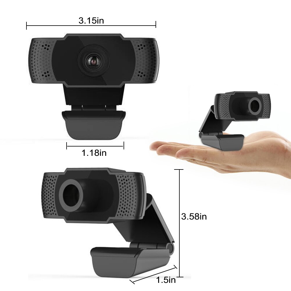 11080P Hd Camera Usb Webcam Autofocus Webcam Voor Computer Laptop Pc Met Microfoon Video Calling Home Apparatuur Externe