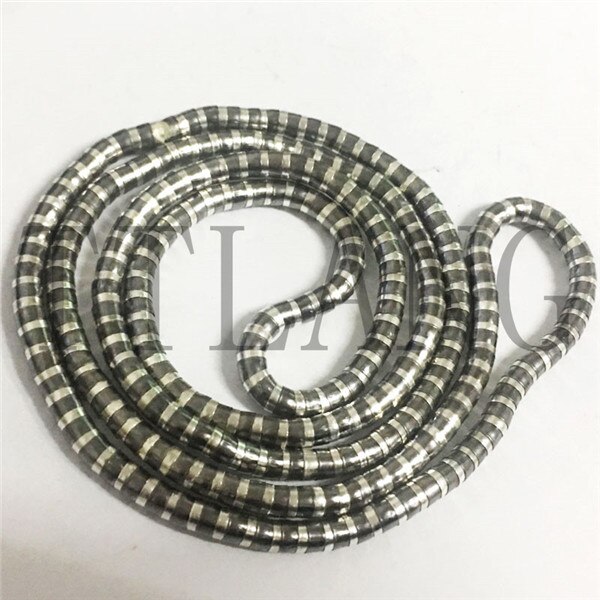 5mm 90cm Iron Flexible Twisted Jewelry Bendable Snake Necklace 20 Colors Available: Silver-Black-Siler