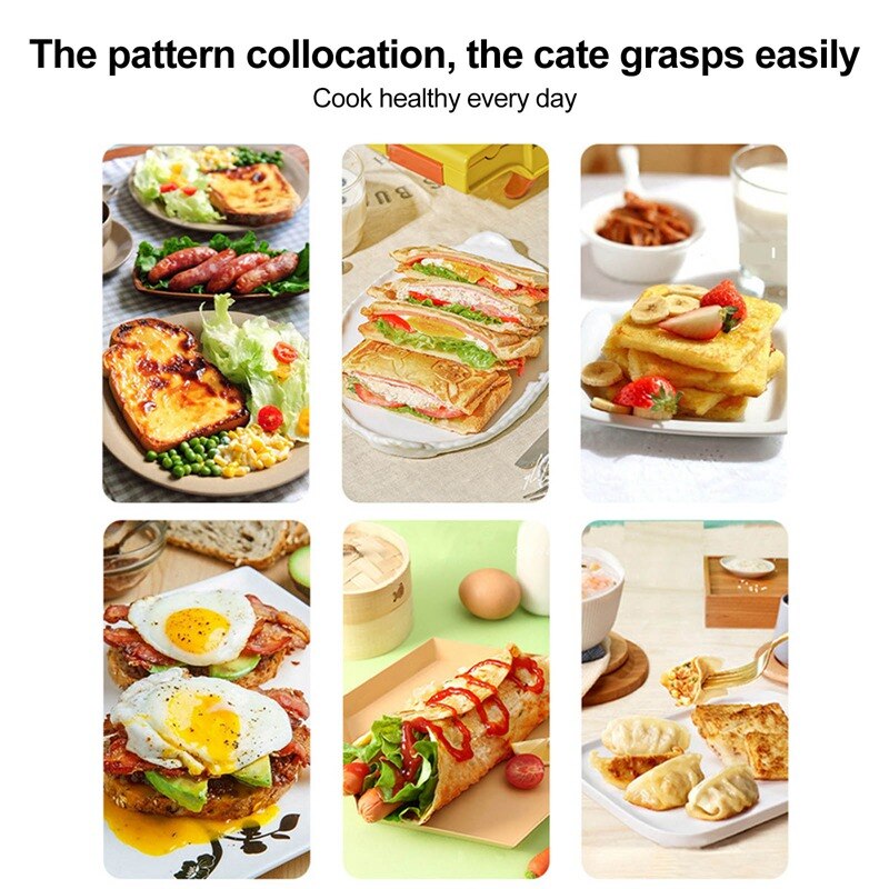 Maifan Non-stick Pannenkoek Pan, Twee Hole Steen, Drie In Een, Voor Vlees, Burger, ei, Burger, Met Houten Handvat