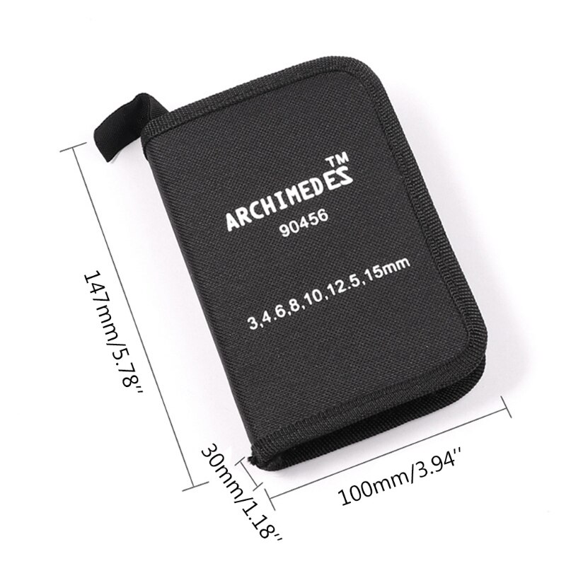 3-15mm Pick Leather Tool Leathercraft Belt Canva Hole Craft Punch Hollow Puncher