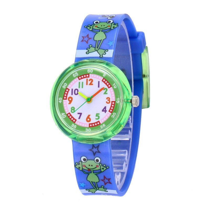 Cartoon Kinderen Horloges Baby Klok Quartz Horloges kinderen Horloges Baby Horloge voor Meisjes Jongens: A