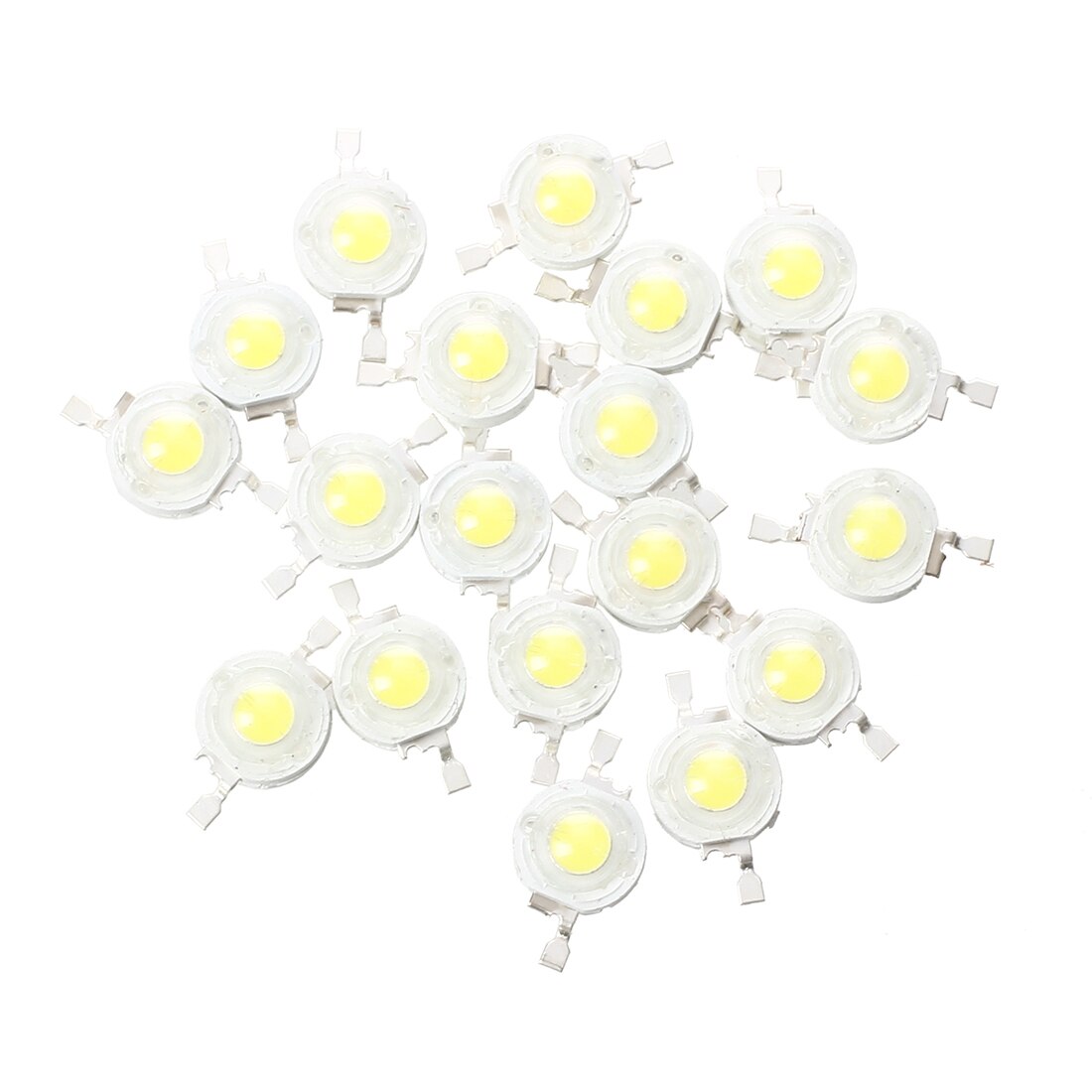20 x 1W Super Bright High Power White LED Lamp Light