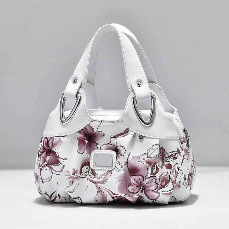 Sac à bandoulière en cuir pour femmes, sac à main de styliste de de luxe avec imprimé de fleurs, bonne , 2022: 8