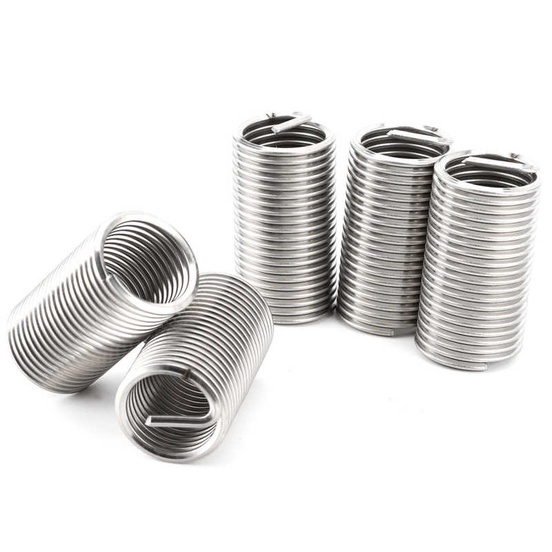 threaded inserts stainless steel insert for hardware repair tools Wire Thread Insert Stainless Steel Protective Coil