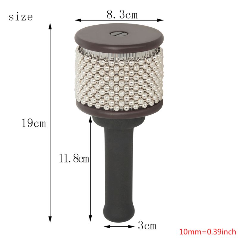 Wooden Cabasa Percussion Band Children Kid Student Orff Instrument