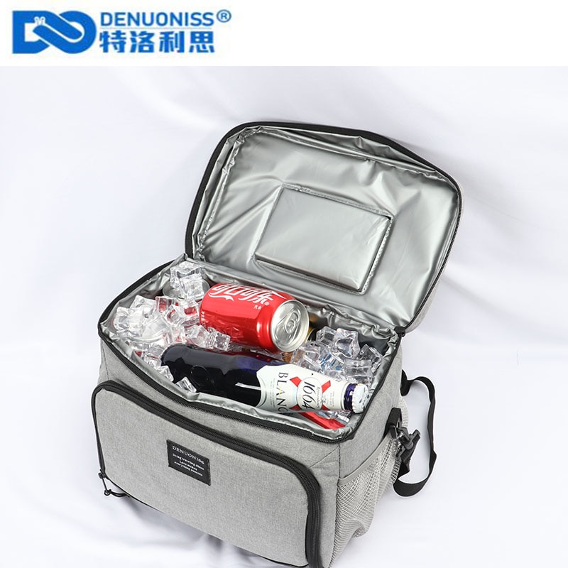 DENUONISS-bolsa térmica impermeable para refrigerador, bolsa térmica Oxford de gran capacidad para 24 latas, nevera portátil, nueva