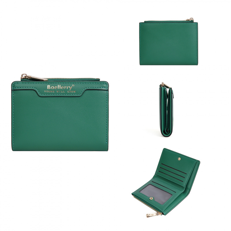 Women's Wallet Premium Product Short Wallet Organize Credit Cards and Business Cards Large Capacity Function