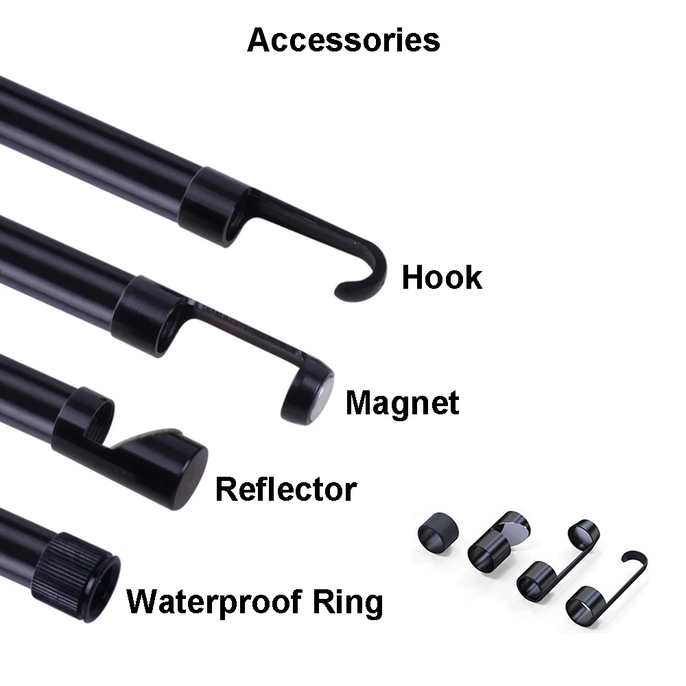 Caméra d'inspection endoscopique HD1920P, Mini caméra d'inspection de Type C IP67, Endoscope de canalisation d'égout de voiture pour Android IOS iphone