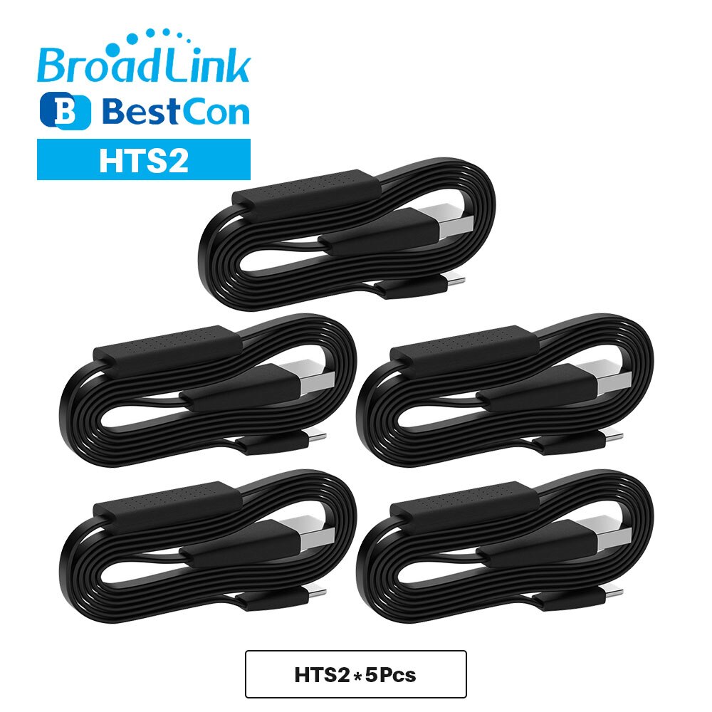 Broadlink lämpötila- ja kosteusanturi lisävaruste usb-kaapeli hts 2 toimii  rm4 pro tai  rm4 miniälykkään kaukosäätimen kanssa: 5 kpl