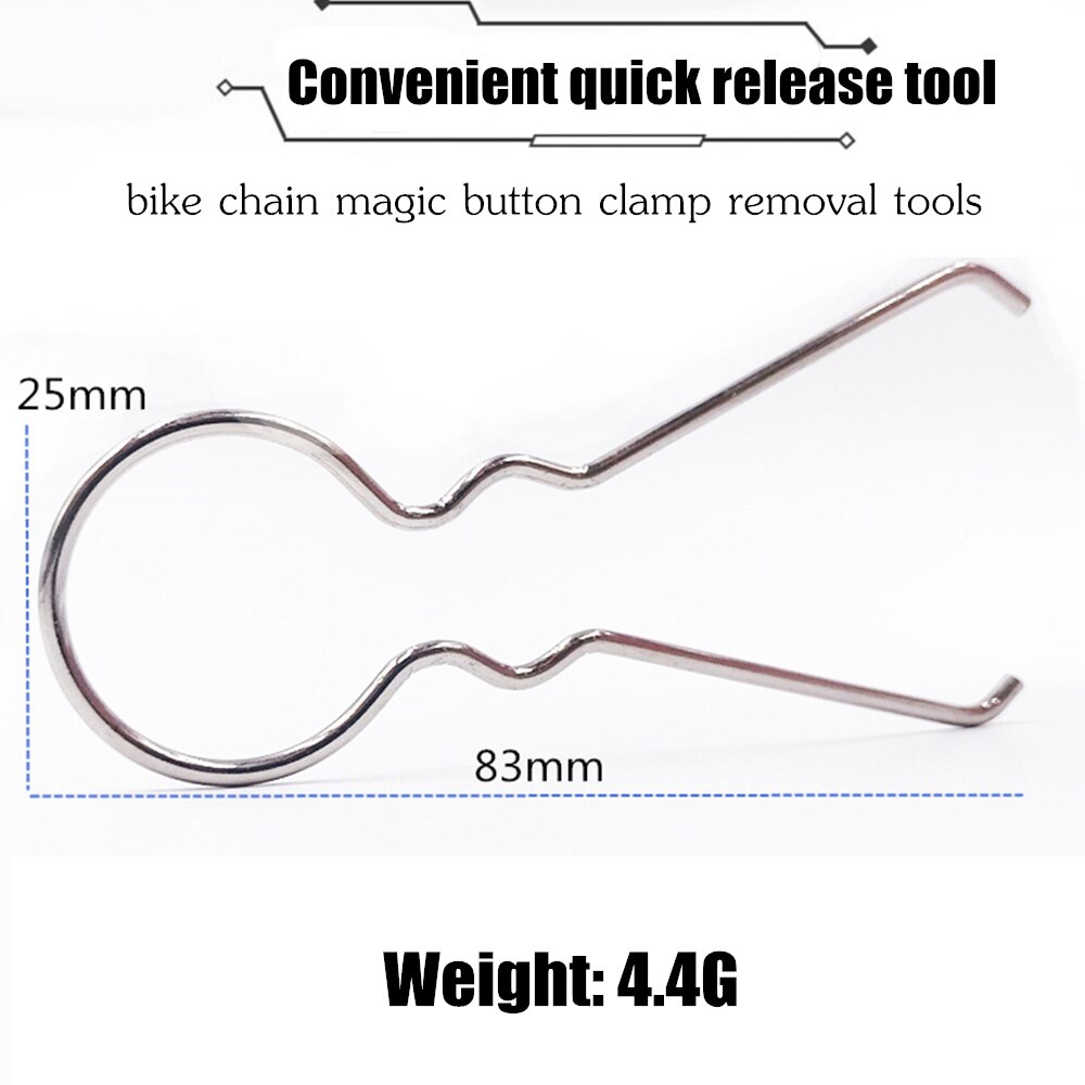 VXM Chain magic buckle 6/7/8/9/10/11 speed silver gold with magic buckle disassembly tools bicycle quick magic button: Disassembly tool